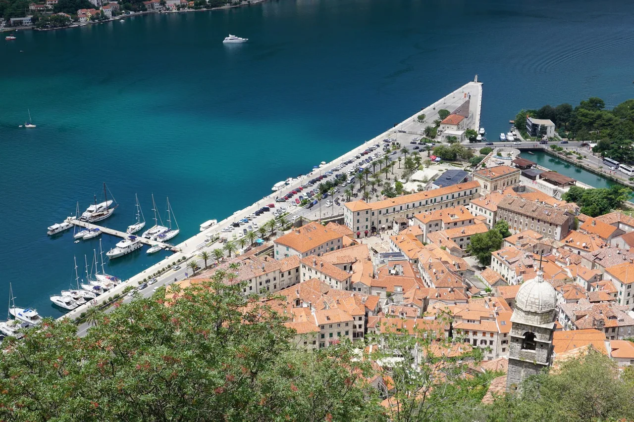 Bay of Kotor aerial